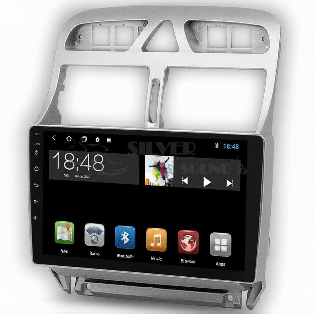 Peugeot 307 9 inç Android Navigasyon ve Multimedya Sistemi