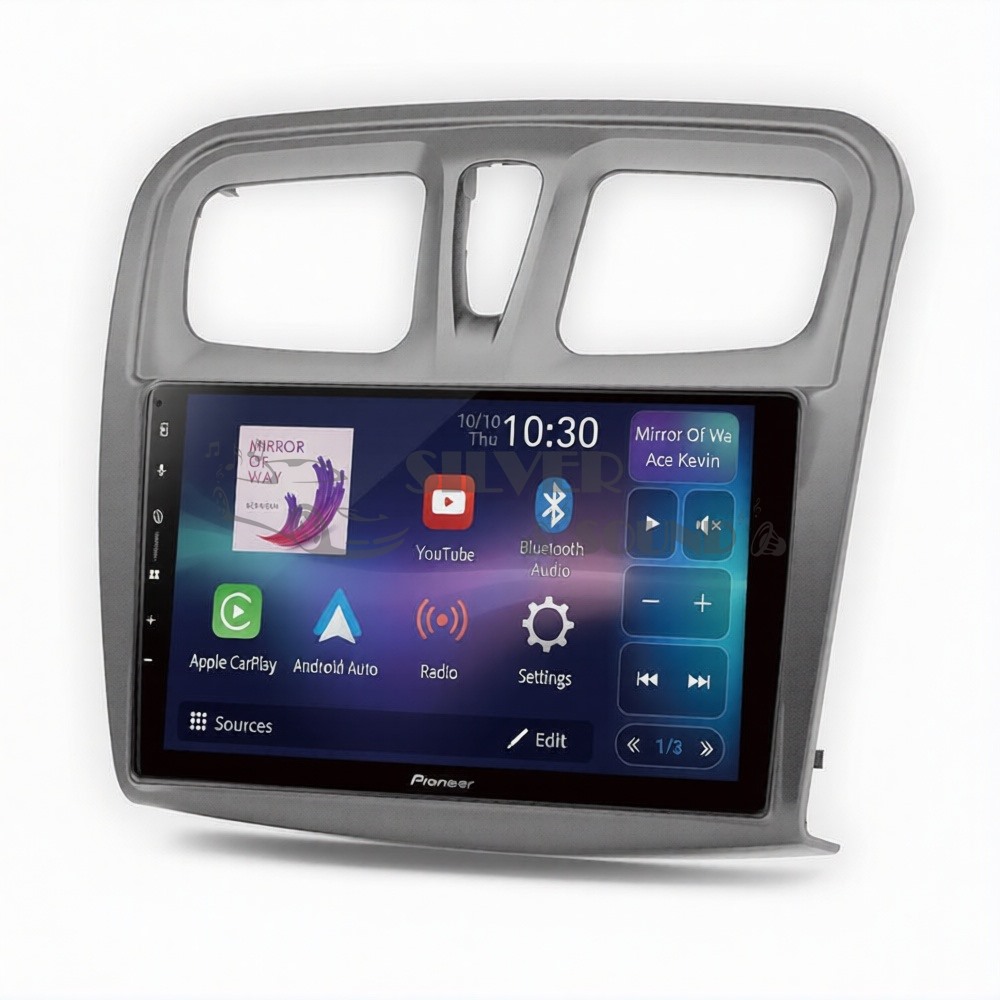 Pioneer PF97BT Dacia Logan Sandero Renault Symbol 9 inç Carplay Androidauto Multimedya Sistemi