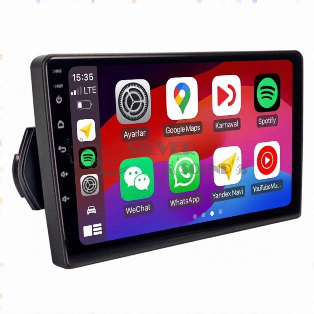 Fiat Egea 9 inç Carplay Androidauto Multimedya Sistemi