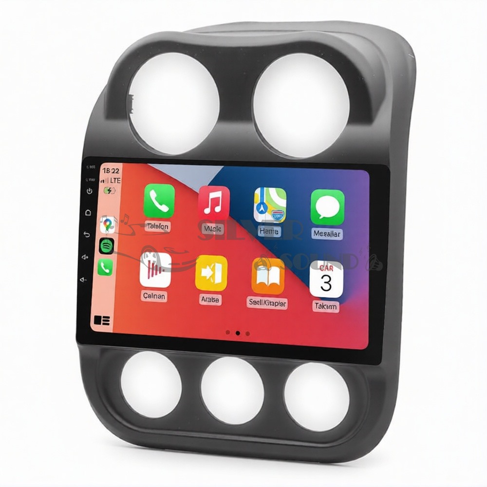 Jeep Compass 10.1 inç Carplay Androidauto Multimedya Sistemi