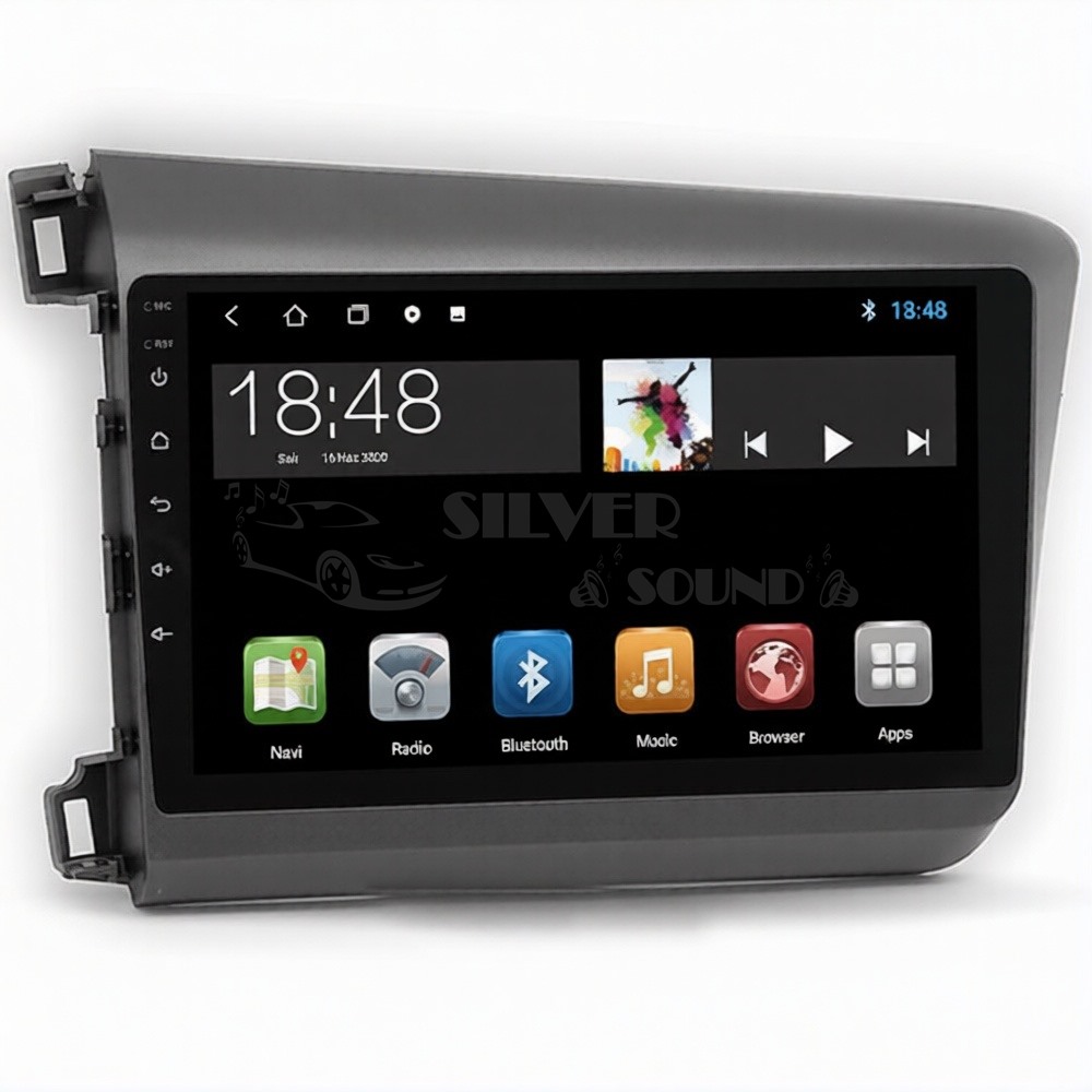 Honda Civic 9 inç Android Navigasyon ve Multimedya Sistemi