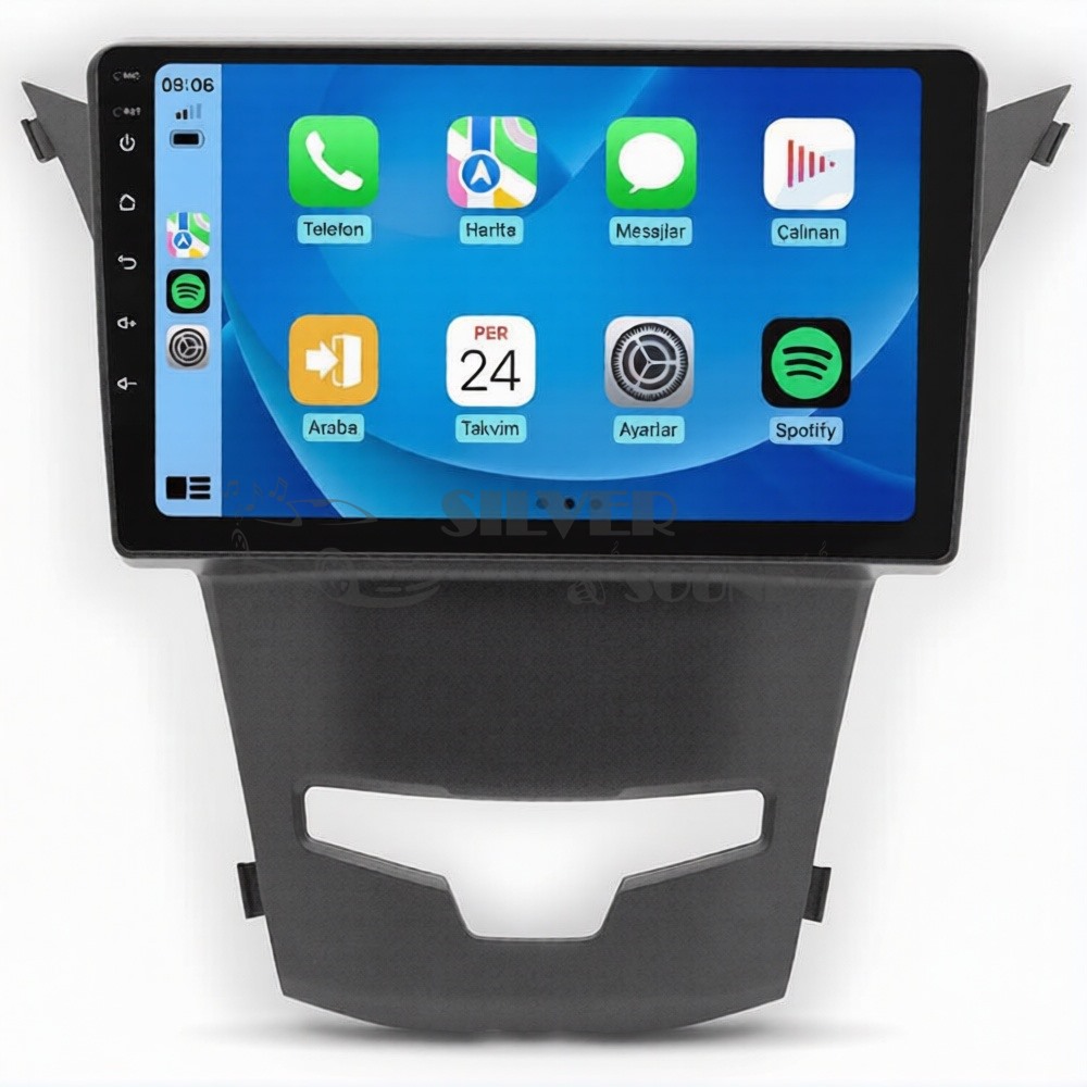 Ssangyong Korando 9 inç Carplay Androidauto Android Multimedya Sistemi