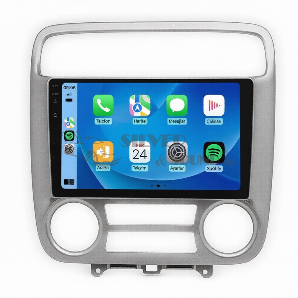 Honda Stream Manuel Klima 9 inç Carplay Androidauto Android Multimedya Sistemi