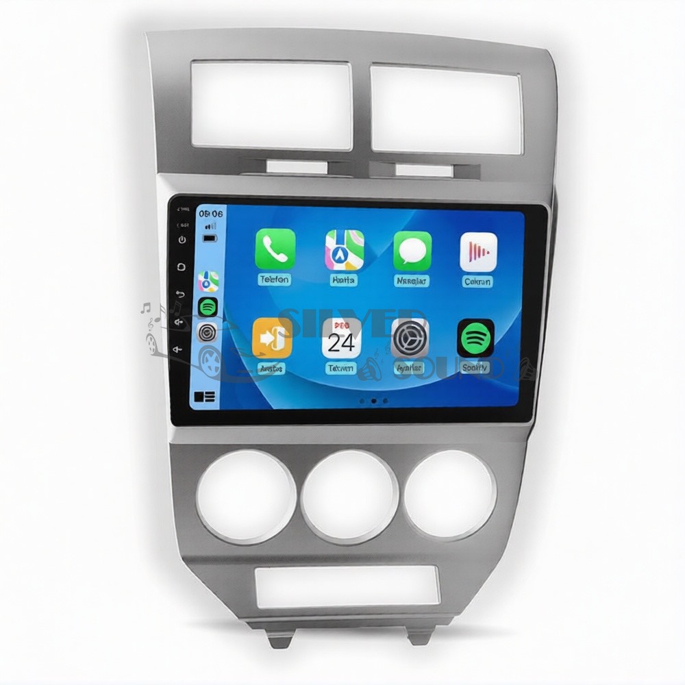 Dodge Caliber 10.1 inç Carplay Androidauto Android Multimedya Sistemi