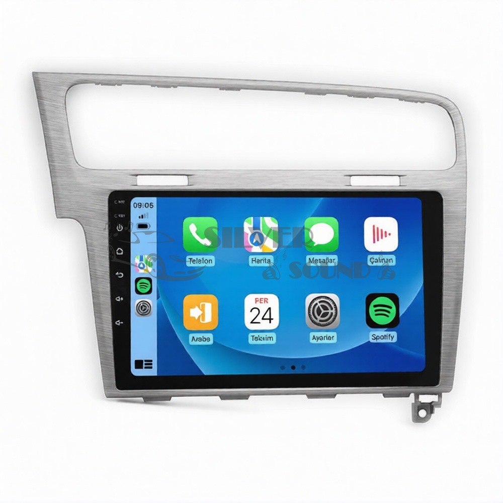 Volkswagen Golf 10.1 inç Carplay Androidauto Android Multimedya Sistemi