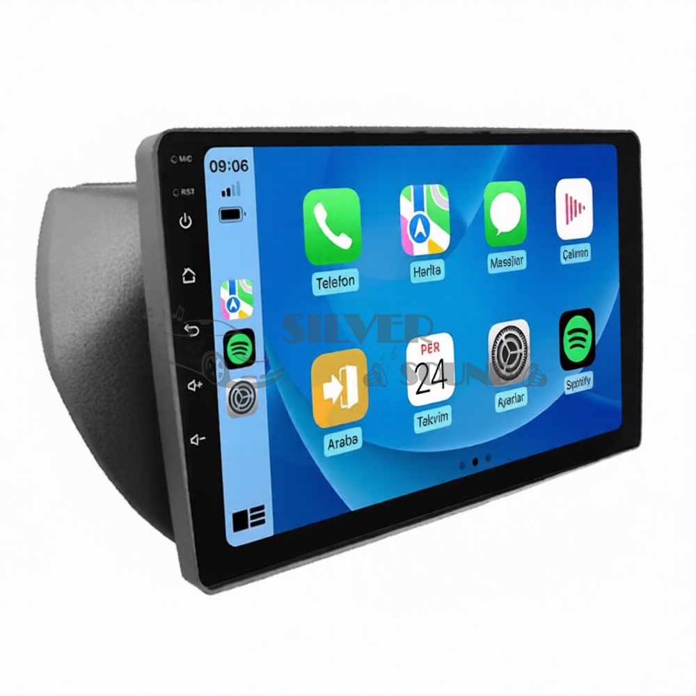 Citroen Nemo Peugeot Bipper Fiat Fiorino 9 inç Carplay Androidauto Android Multimedya Sistemi