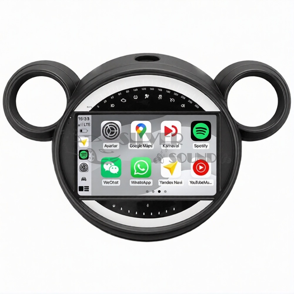 Mini Countryman Paceman R60 9 inç Android Navigasyon ve Multimedya Sistemi