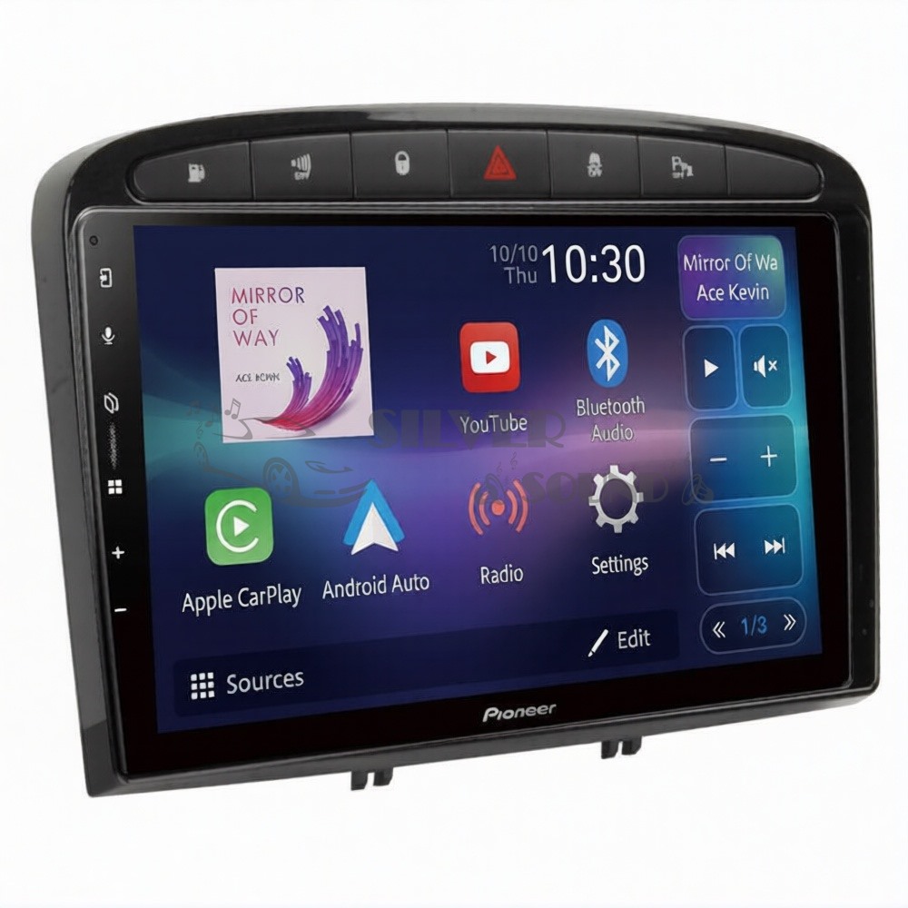 Pioneer PF97BT Peugeot 308 9 inç Carplay Androidauto Multimedya Sistemi