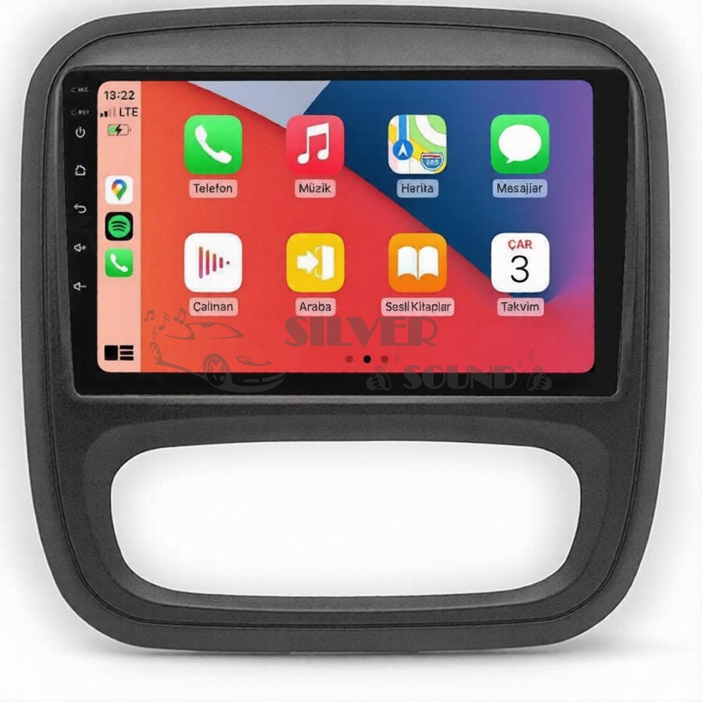 Renault Trafic 9 inç Carplay Androidauto Multimedya Sistemi