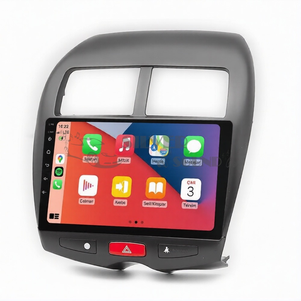 Mitsubishi Asx 10.1 inç Carplay Androidauto Navigasyon ve Multimedya Sistemi