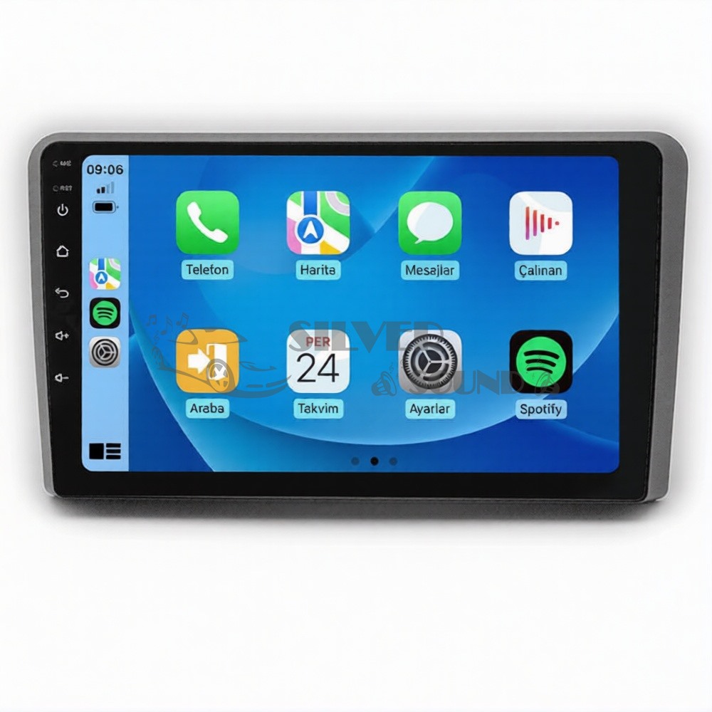 Audi A3 9 inç Carplay Androidauto Android Multimedya Sistemi