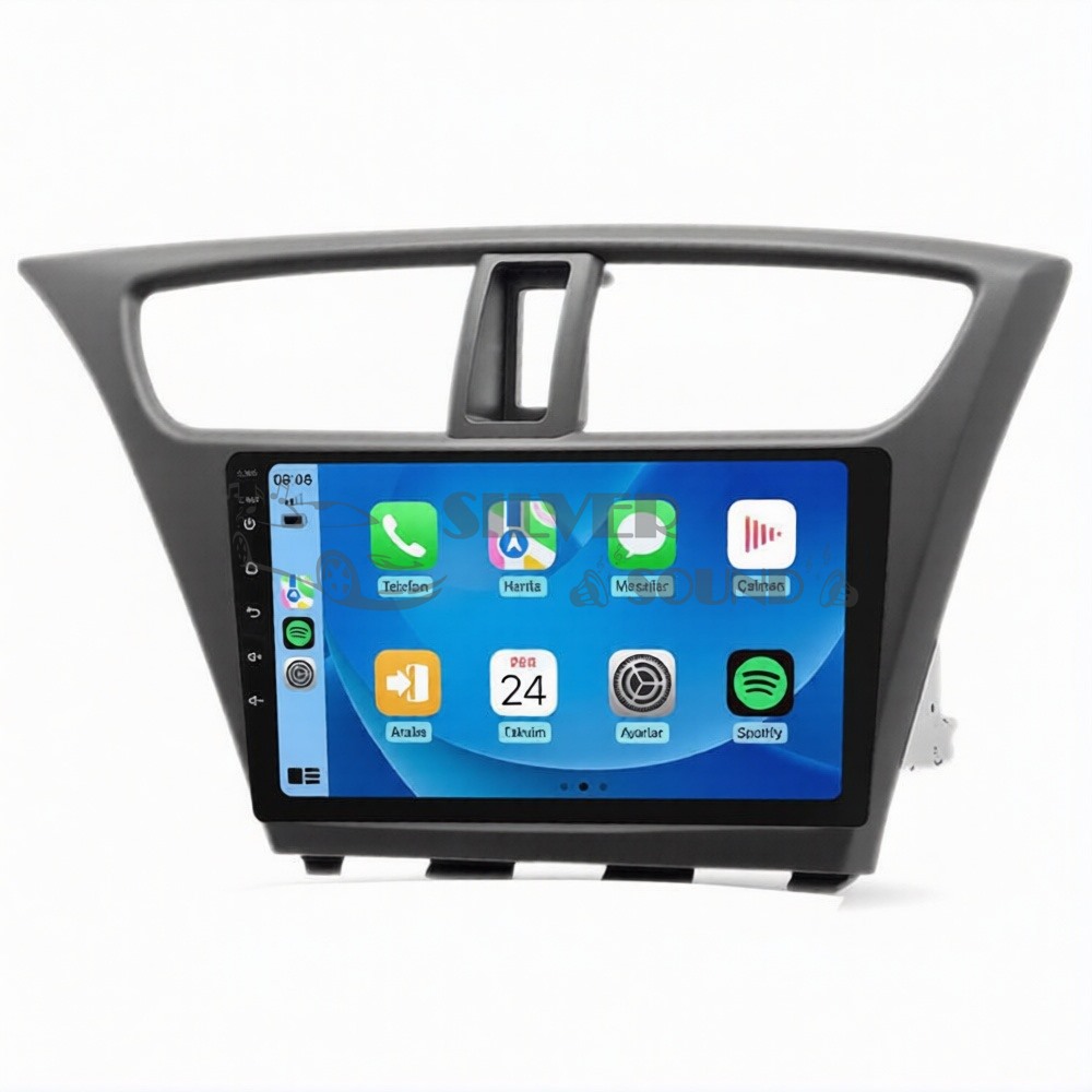 Honda Civic HB 9 inç Carplay Androidauto Android Multimedya Sistemi