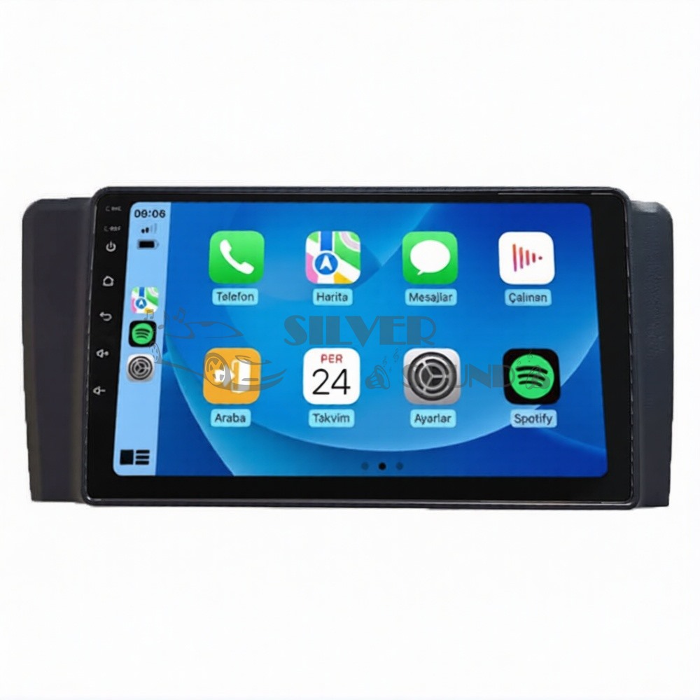 Volvo S60 V70 XC70 9 inç Carplay Androidauto Android Multimedya Sistemi