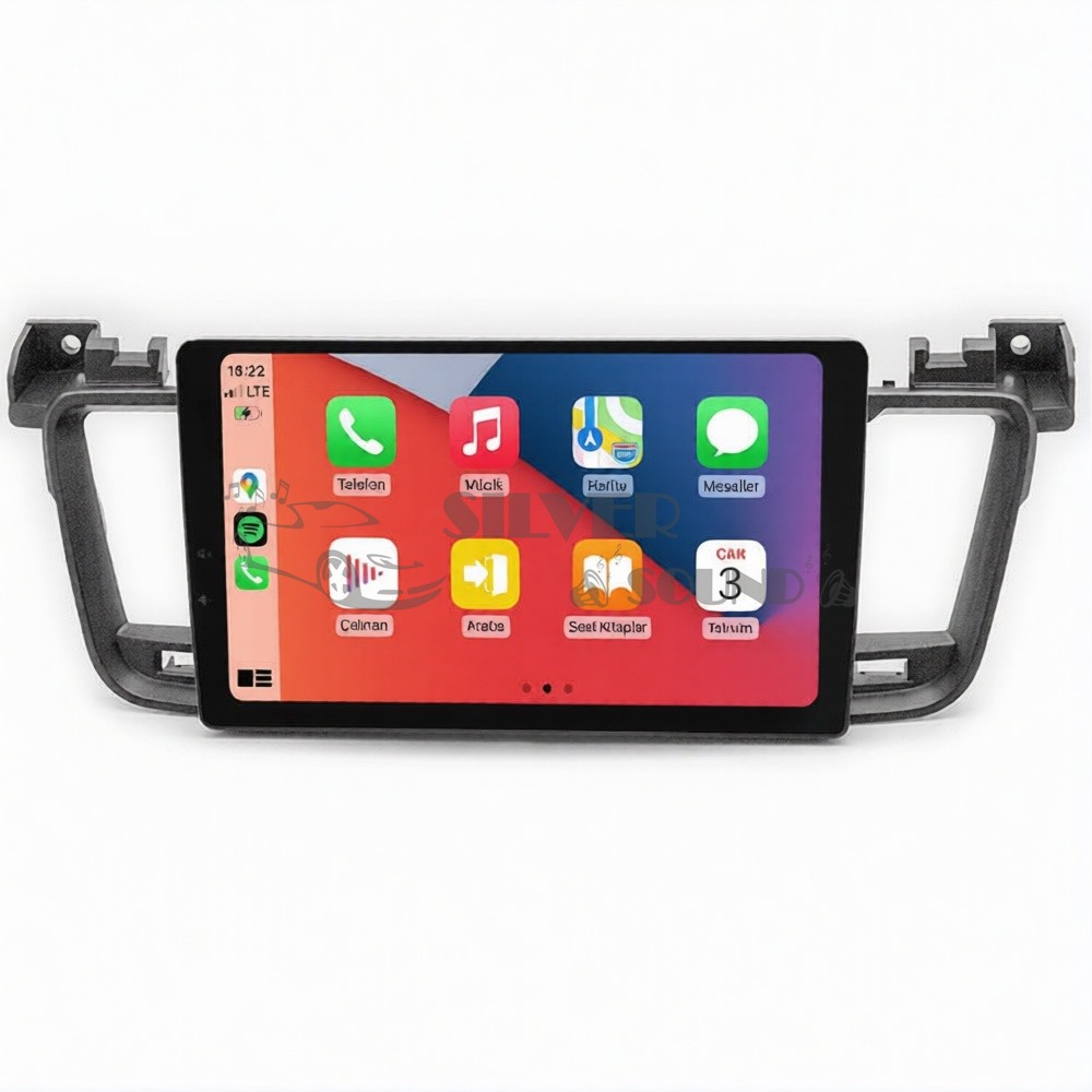 Peugeot 508 9 inç Carplay Androidauto Multimedya Sistemi