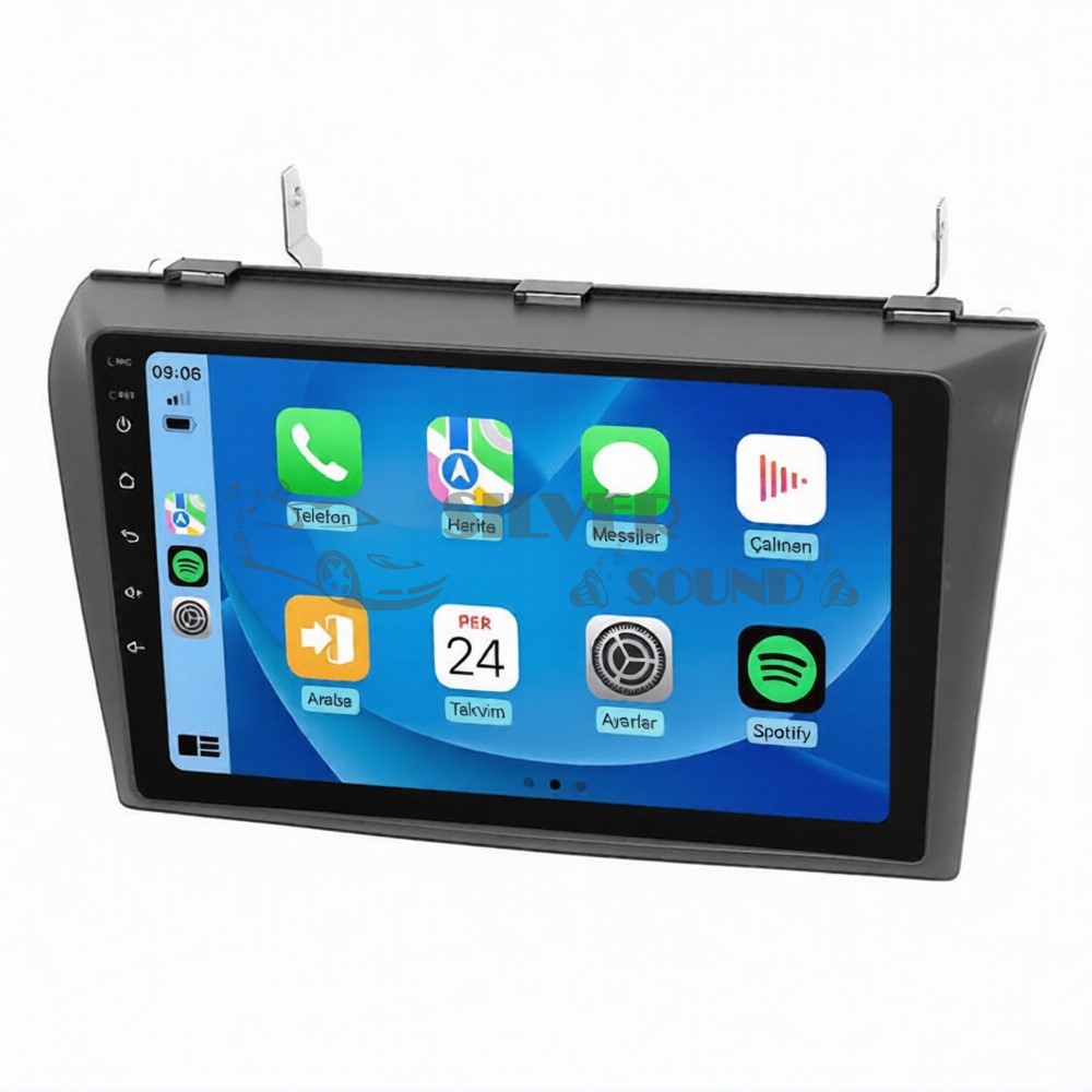 Mazda 3 9 inç Carplay Androidauto Android Multimedya Sistemi