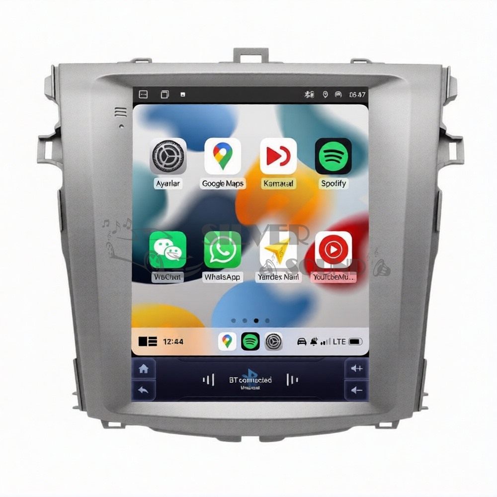 Toyota Corolla 9.7 inç Tesla Carplay Androidauto Android Multimedya Sistemi