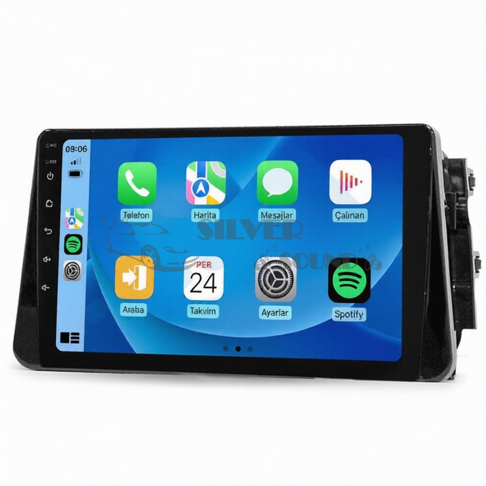Nissan Micra 10.1 inç Carplay Androidauto Android Multimedya Sistemi