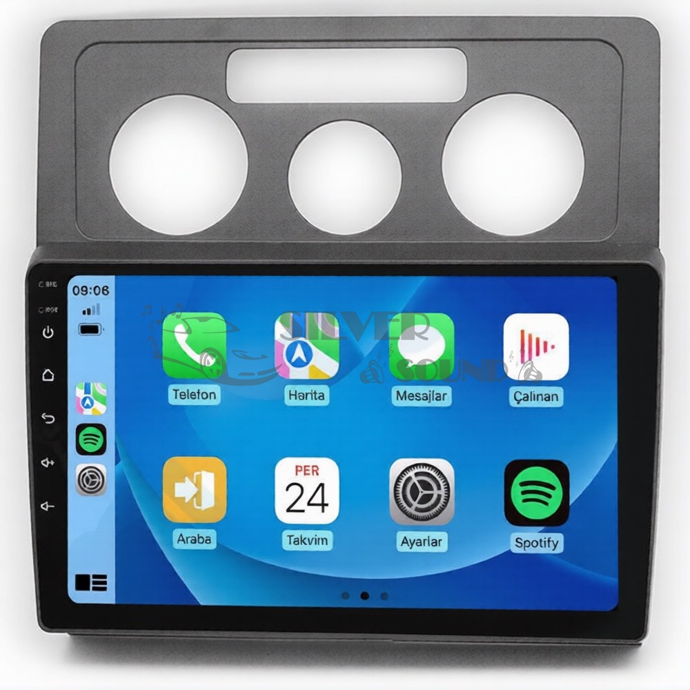 Volkswagen Caddy 10.1 inç Carplay Androidauto Android Multimedya Sistemi