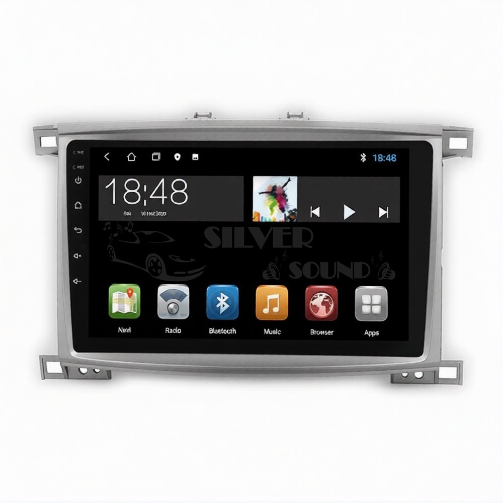 Toyota Land Cruiser 100 10.1 inç Android Navigasyon ve Multimedya Sistemi