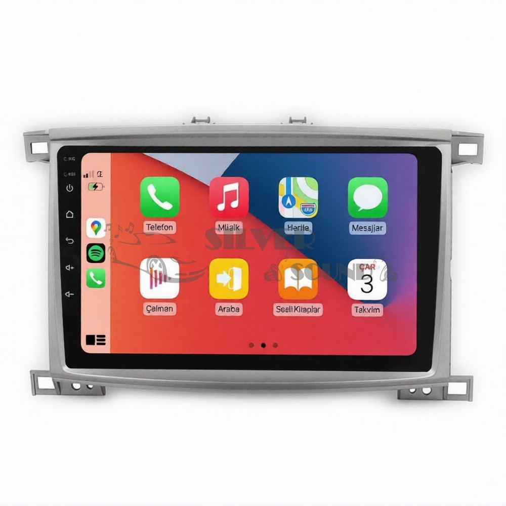 Toyota Land Cruiser 100 10.1 inç Carplay Multimedya Sistemi