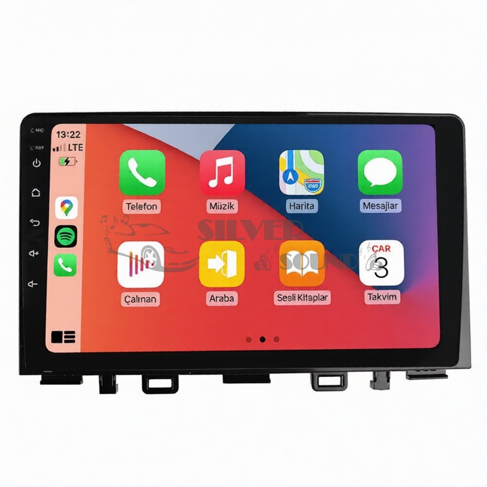 Kia Rio 9 inç Carplay Androidauto Multimedya Sistemi