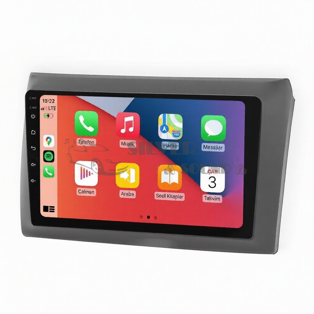 Fiat Stilo 9 inç Carplay Androidauto Multimedya Sistemi