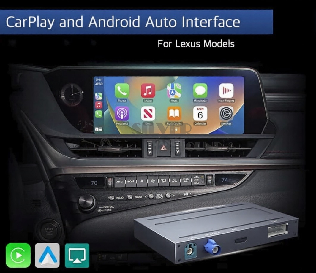 Lexus Ana Ünite Kablosuz Carplay Android Auto ve Mirrorlink İnterface