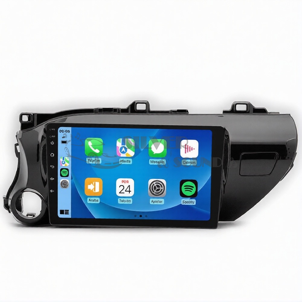 Toyota Hilux 10.1 inç Carplay Androidauto Android Multimedya Sistemi