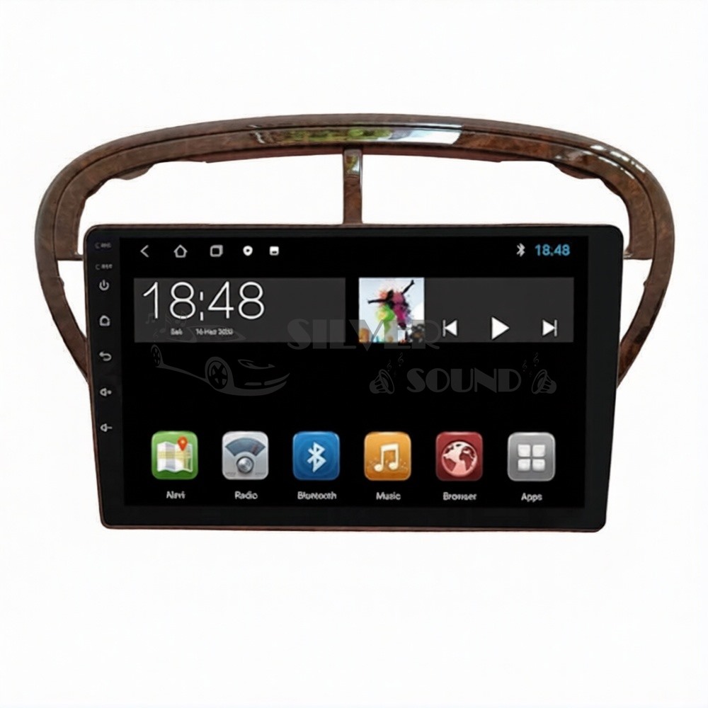 Peugeot 607 9 İnç Carplay Androidauto Multimedya Sistemi