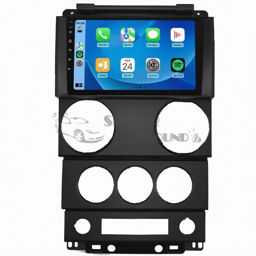Jeep Wrangler Rubicon 9 inç Carplay Androidauto Android Multimedya Sistemi