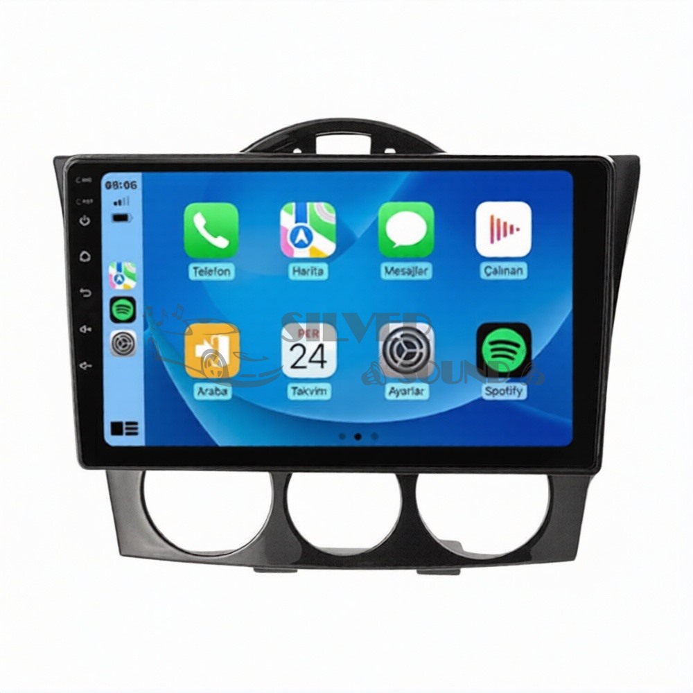 Mazda RX-8 9 inç Carplay Androidauto Android Multimedya Sistemi