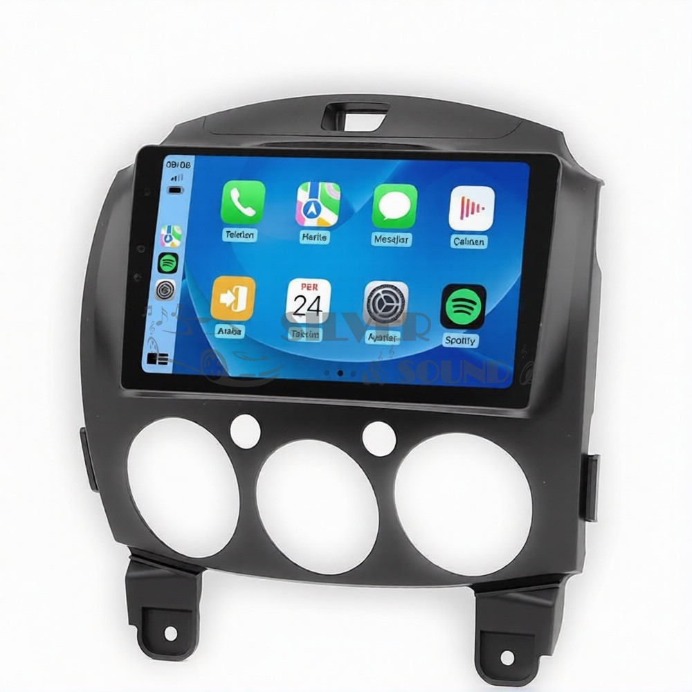 Mazda 2 9 inç Carplay Androidauto Android Multimedya Sistemi