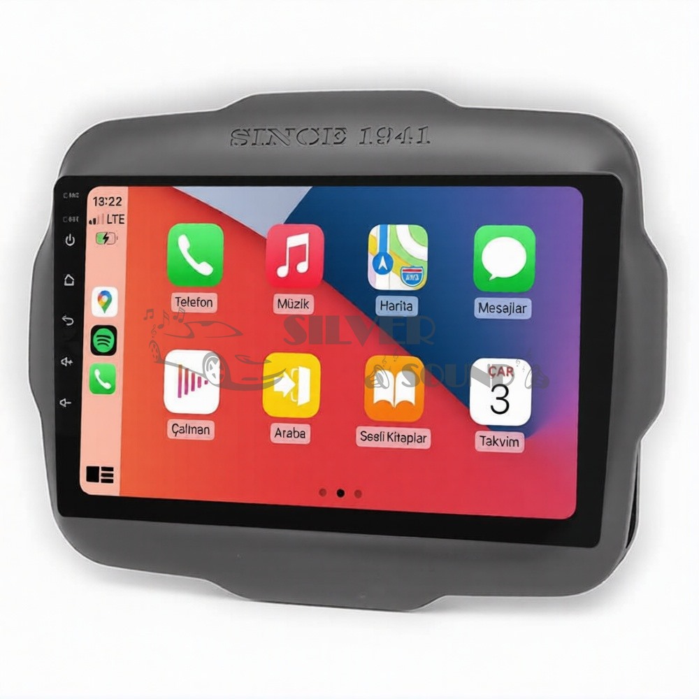 Jeep Renegade 9 inç Carplay Androidauto Multimedya Sistemi