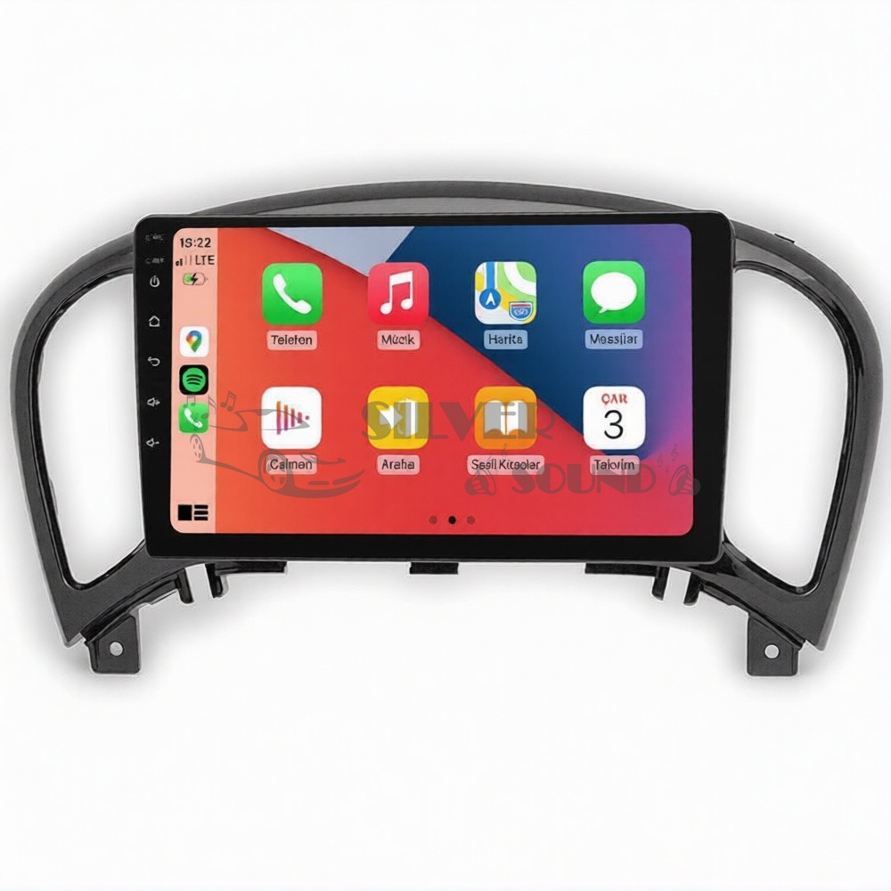 Nissan Juke 9 inç Carplay Androidauto Multimedya Sistemi