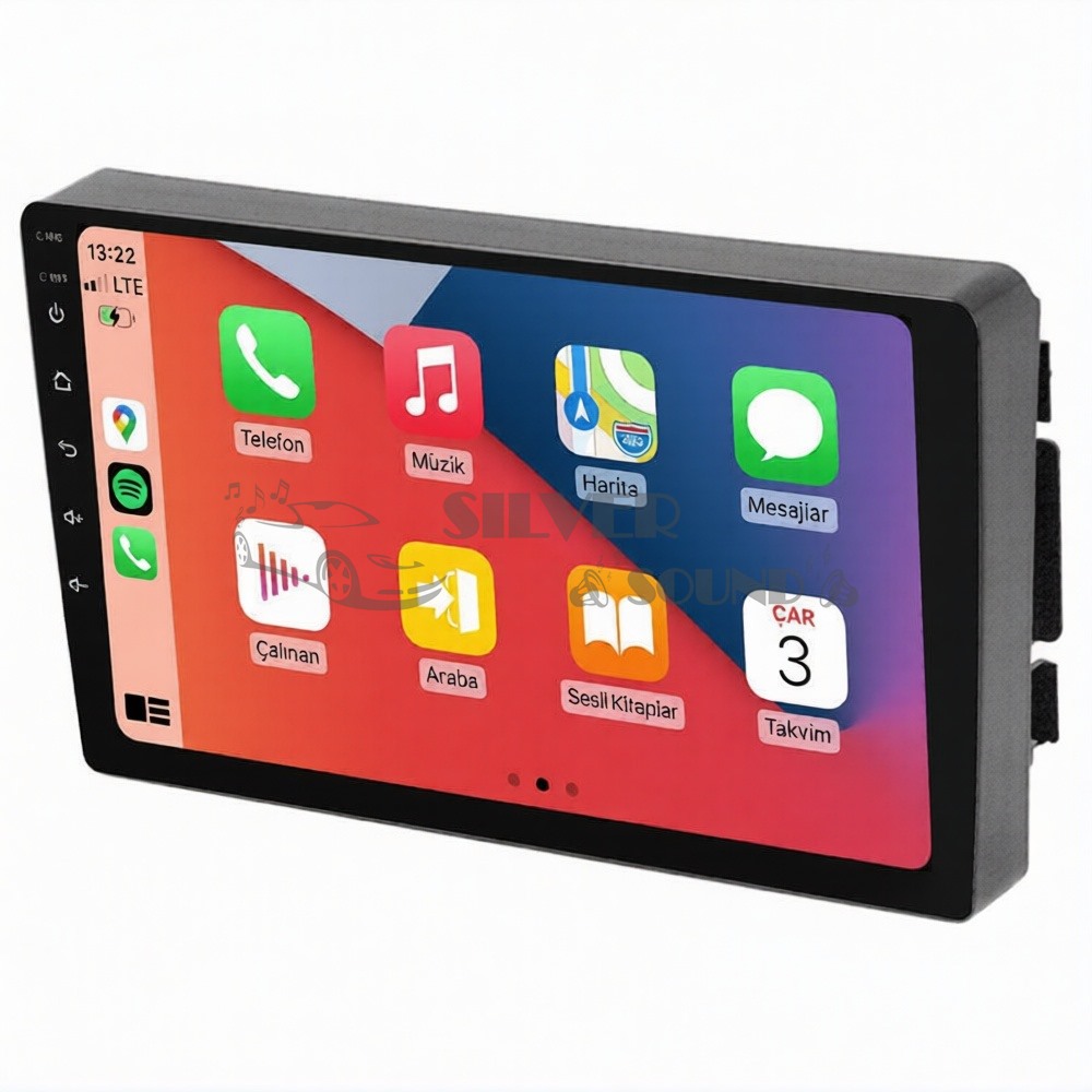 Mitsubishi L200 9 inç Carplay Androidauto Multimedya Sistemi