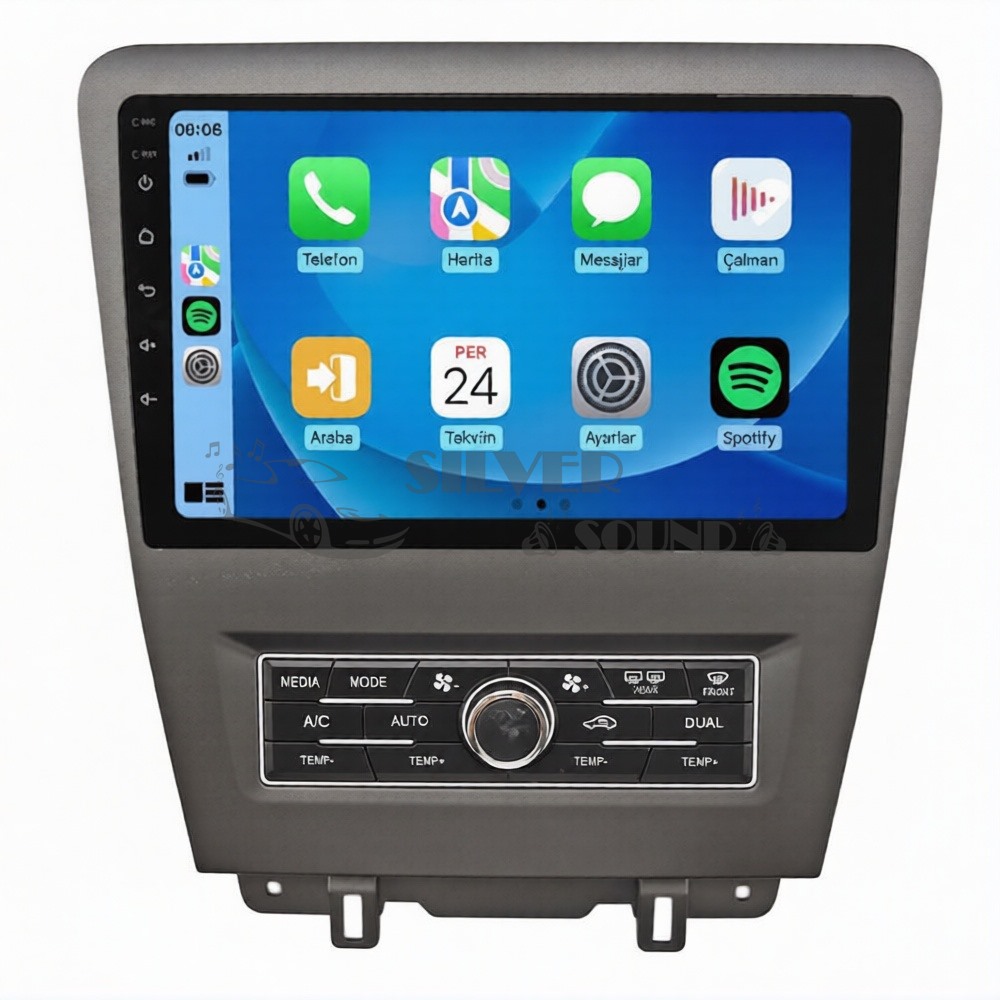 Ford Mustang 10.1 İnç Carplay Androidauto Multimedya Sistemi