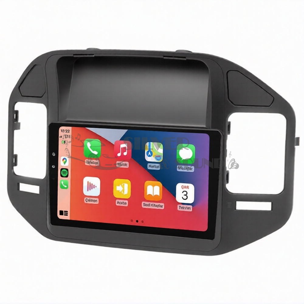 Mitsubishi Pajero 9 inç Carplay Androidauto Multimedya Sistemi