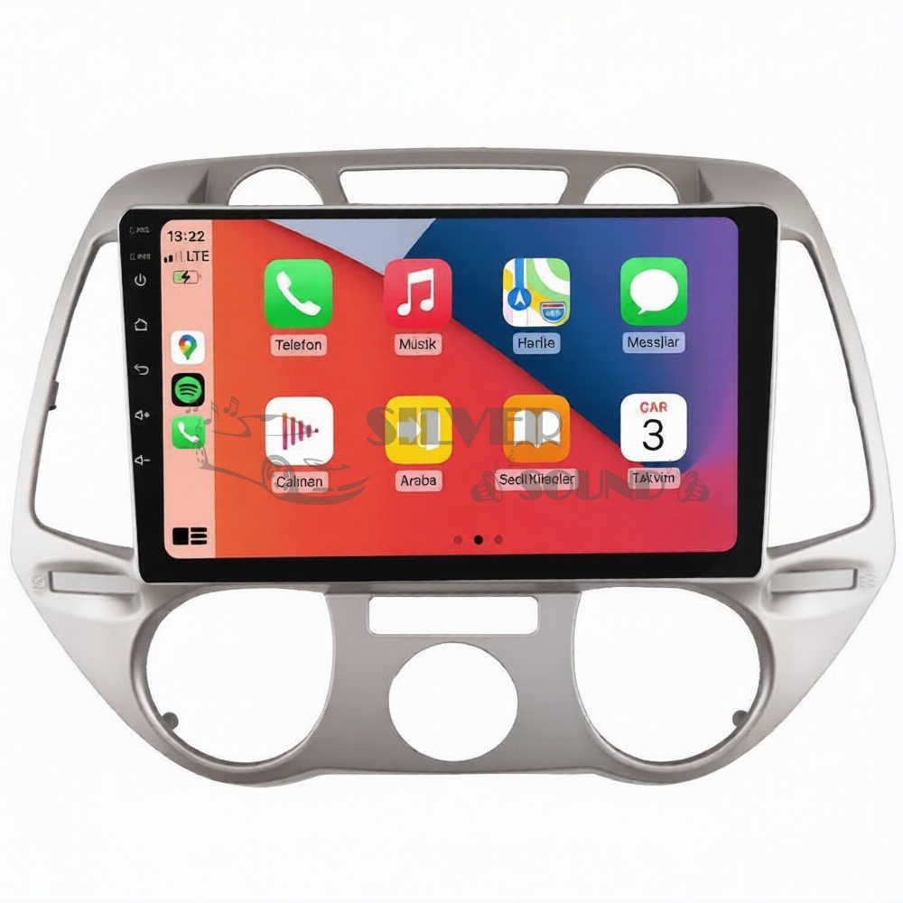 Hyundai İ20 9 inç Carplay Androidauto Multimedya Sistemi
