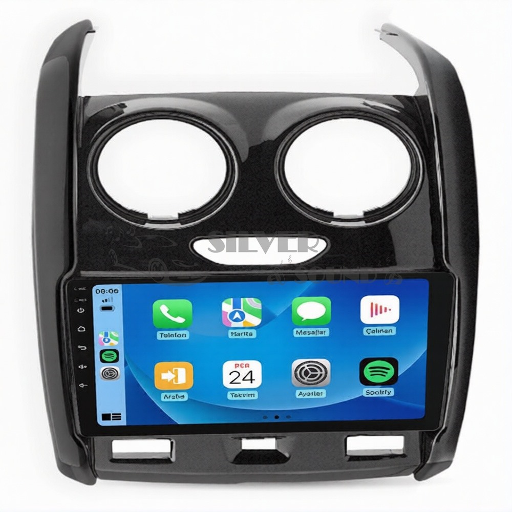 Dacia Duster 9 inç Carplay Androidauto Android Multimedya Sistemi