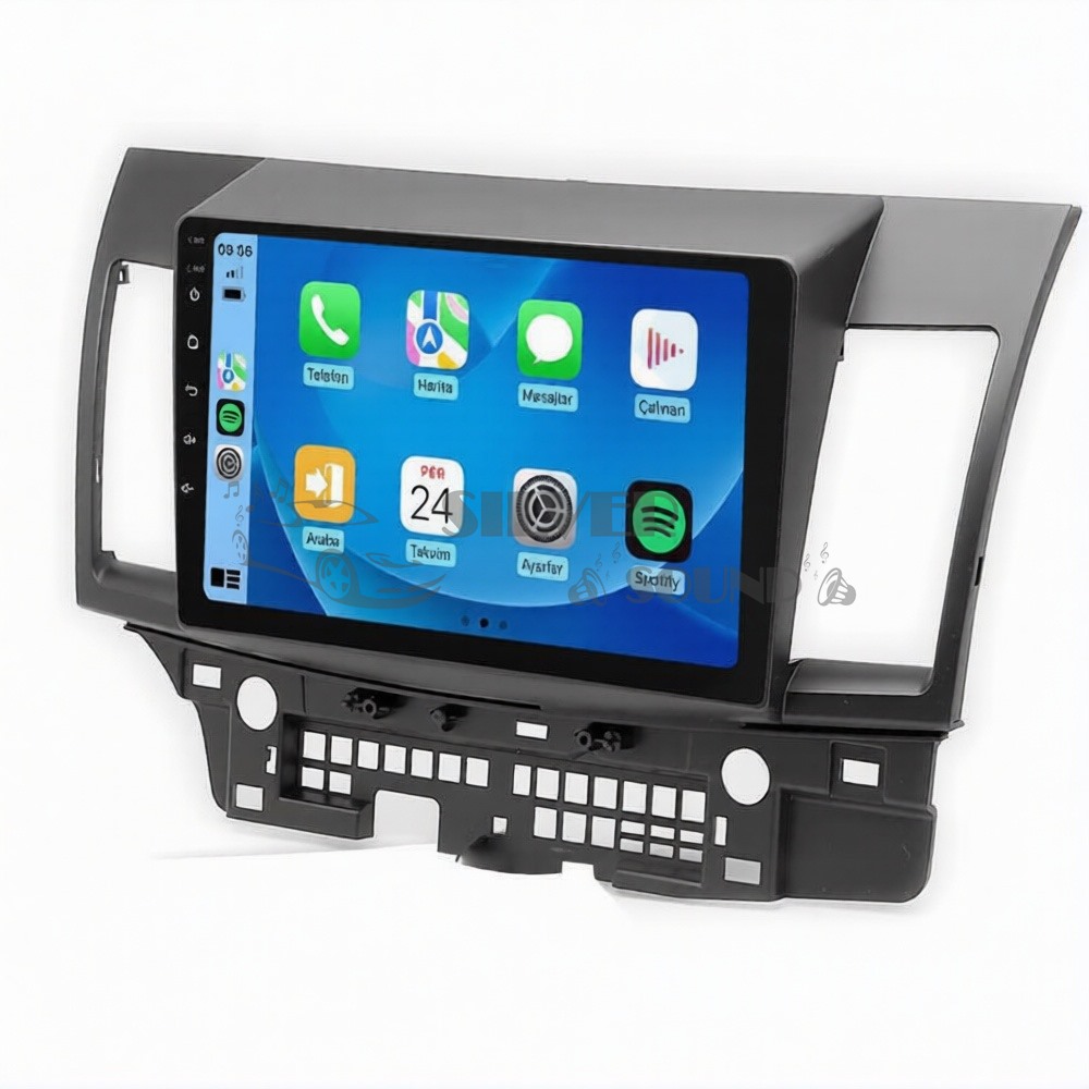 Mitsubishi Lancer 10.1 inç Carplay Androidauto Android Multimedya Sistemi