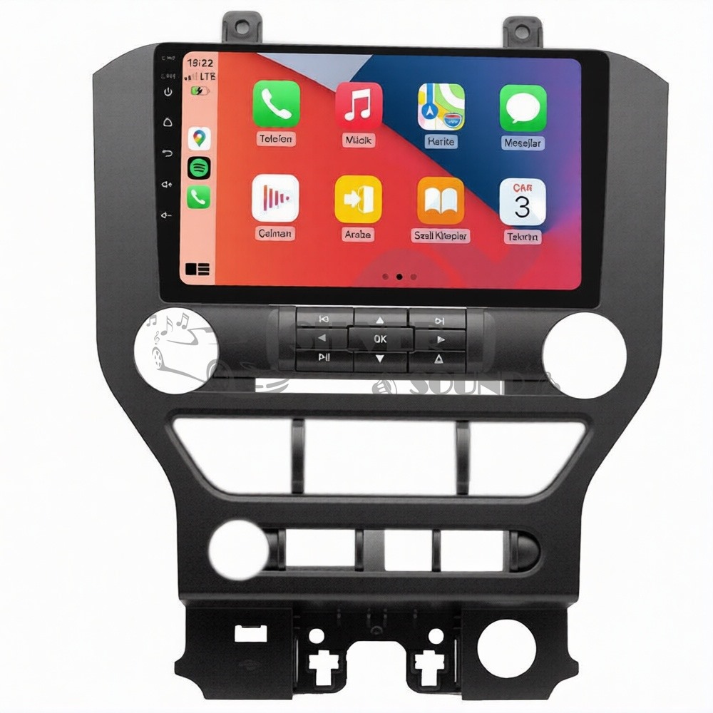 Ford Mustang 9 İnç Carplay Androidauto Multimedya Sistemi