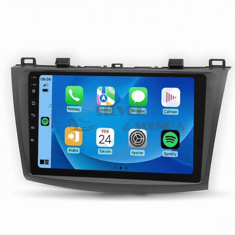 Mazda 3 9 inç Carplay Androidauto Android Multimedya Sistemi
