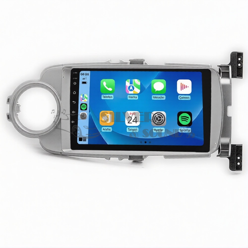 Toyota Yaris 9 inç Carplay Androidauto Android Multimedya Sistemi