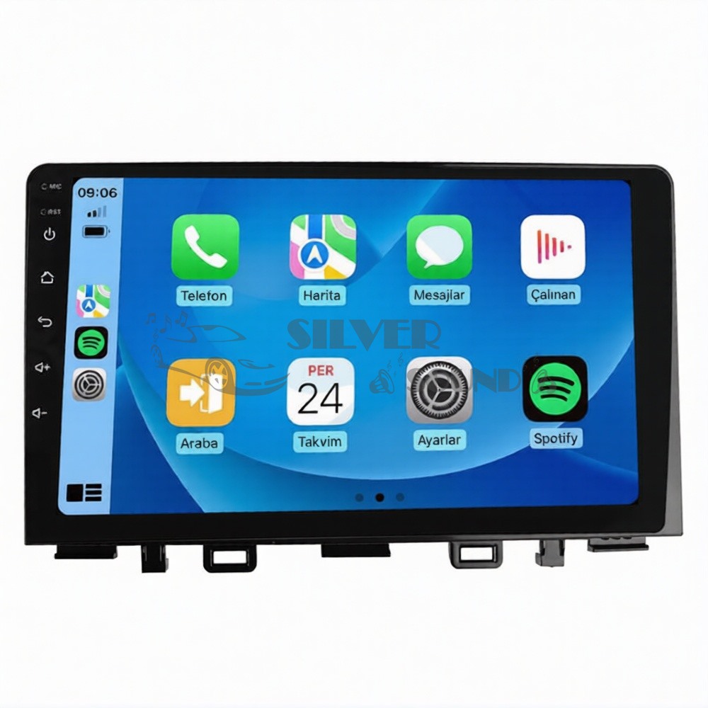 Kia Rio 9 inç Carplay Androidauto Android Multimedya Sistemi
