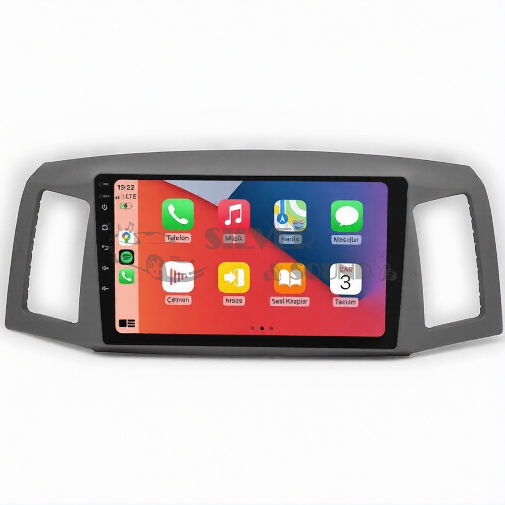 Jeep Grand Cherokee (WH) 10.1 inç Carplay Androidauto Multimedya Sistemi