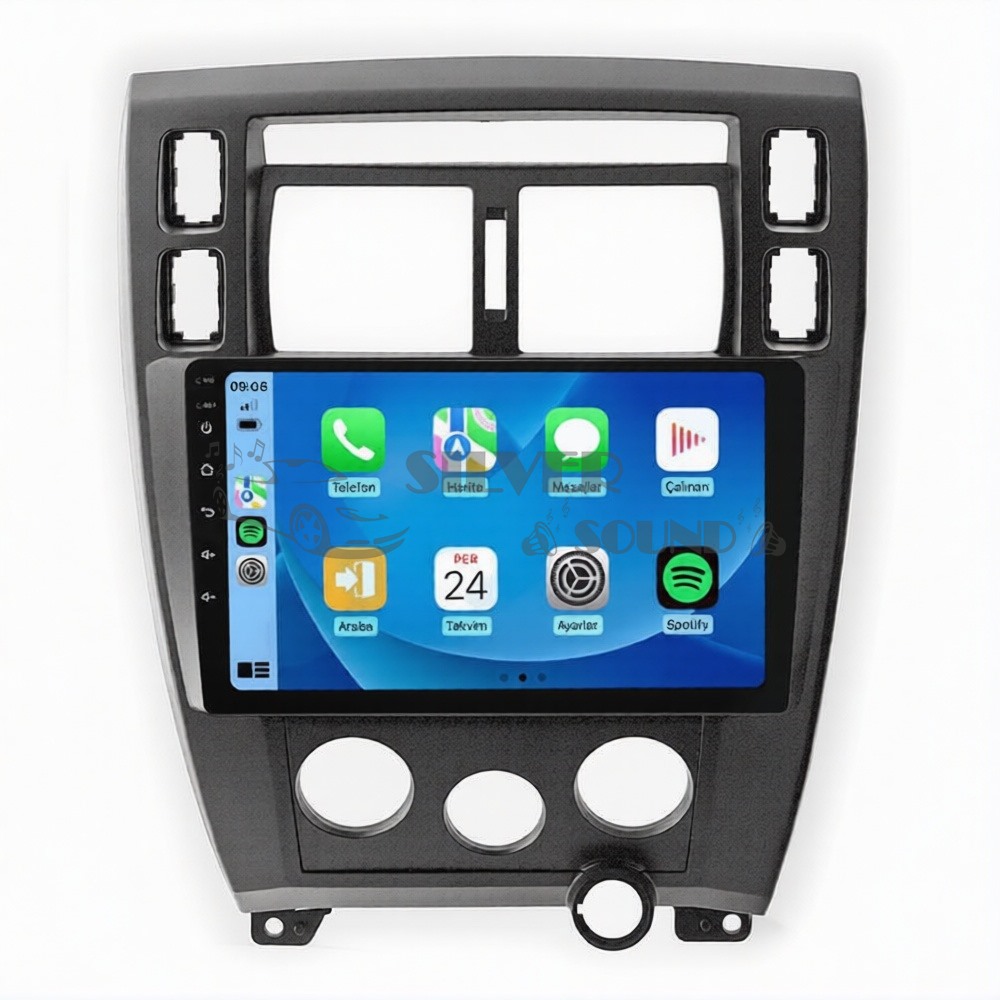 Hyundai Tucson 10.1 inç Carplay Androidauto Android Multimedya Sistemi