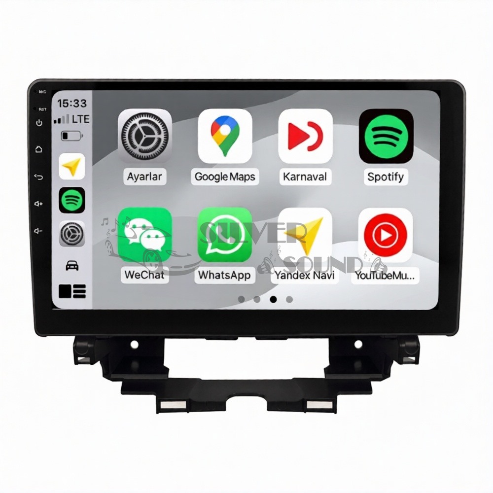 Renault Kangoo 9 inç Android Navigasyon ve Multimedya Sistemi