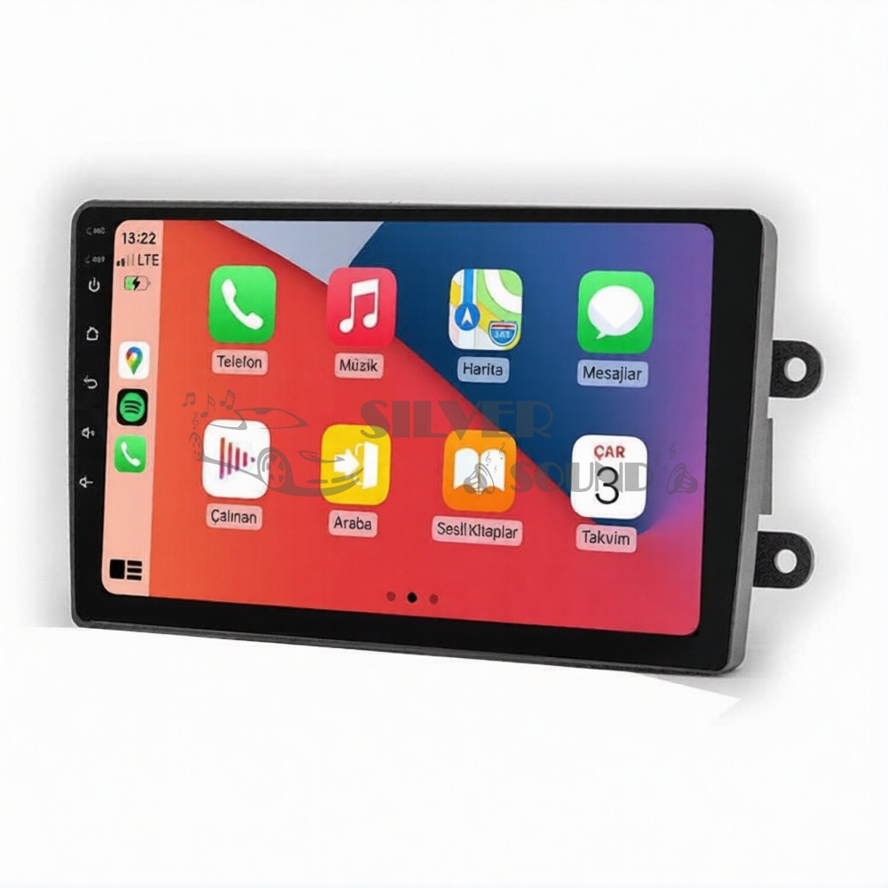 Dacia Sandero 9 inç Carplay Androidauto Multimedya Sistemi