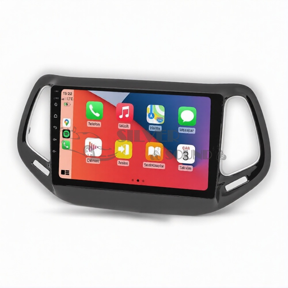 Jeep Compass 10.1 inç Carplay Androidauto Multimedya Sistemi