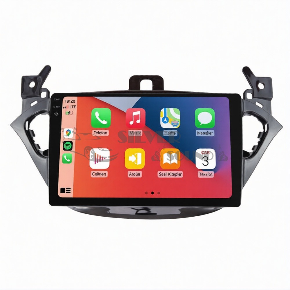 Opel Corsa E Adam 9 inç Carplay Androidauto Multimedya Sistemi